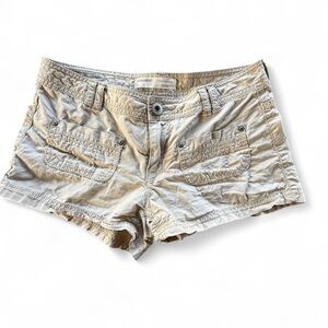 No Boundaries Tan Cargo Shorts